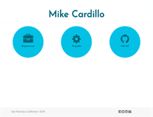 Tablet Screenshot of michaeljcardillo.com